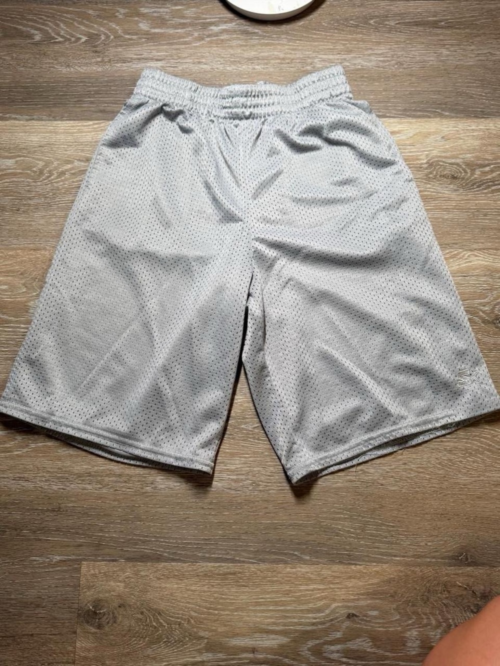 STARTER Grey Mesh Athletic Shorts for Kids